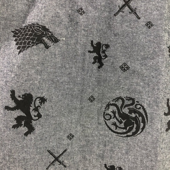 Game of Thrones HBO Button Down Shirt Small - Picture 4 of 8